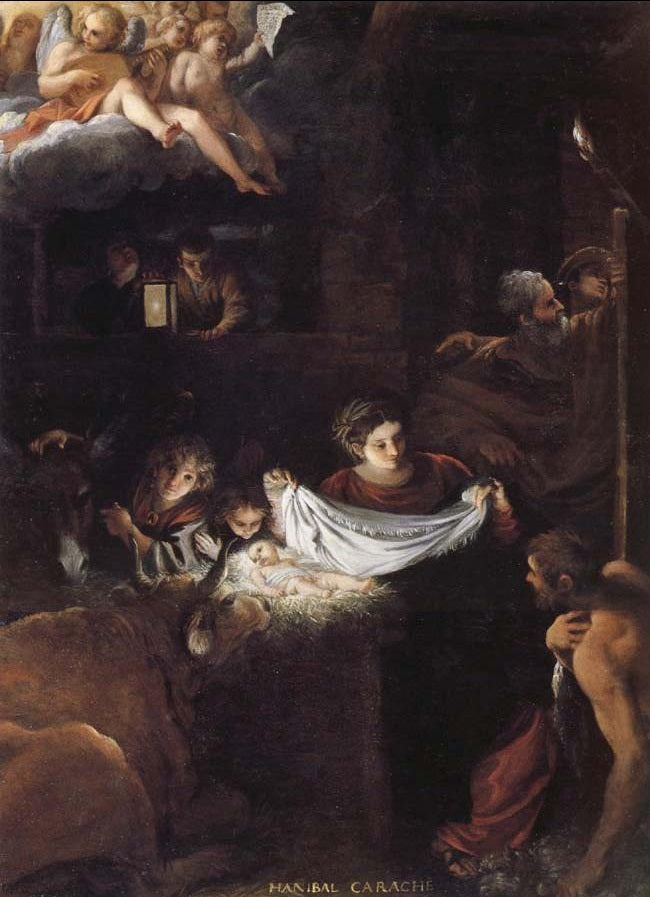 A Natividade - Annibale Carracci