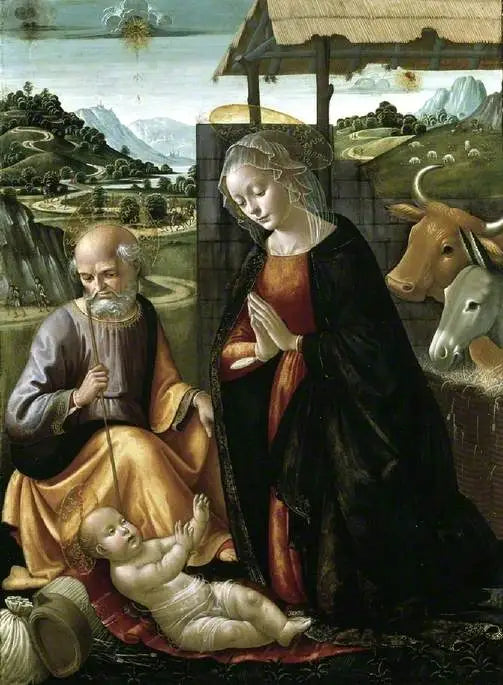A Natividade - Domenico Ghirlandaio