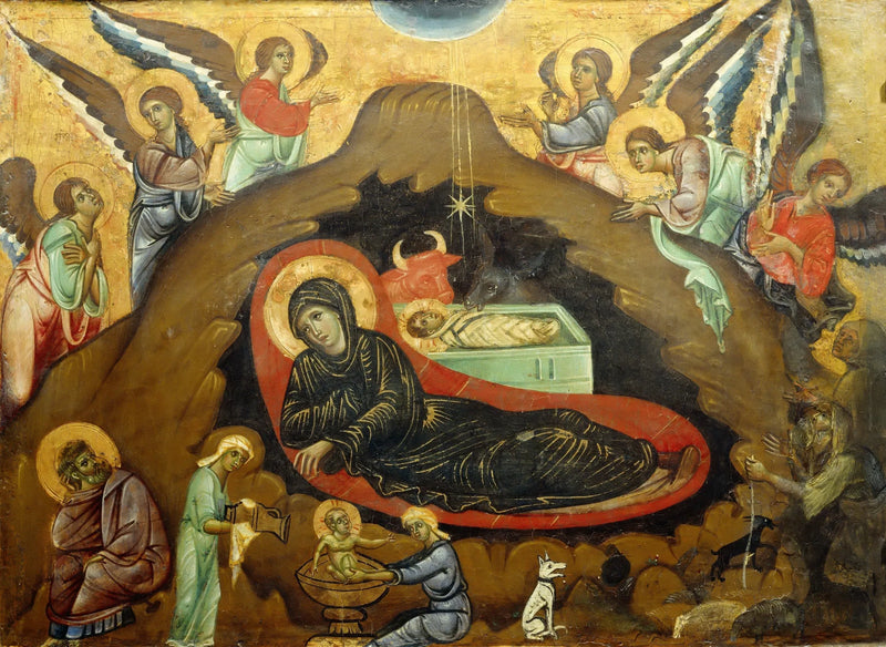 A Natividade - Guido da Siena
