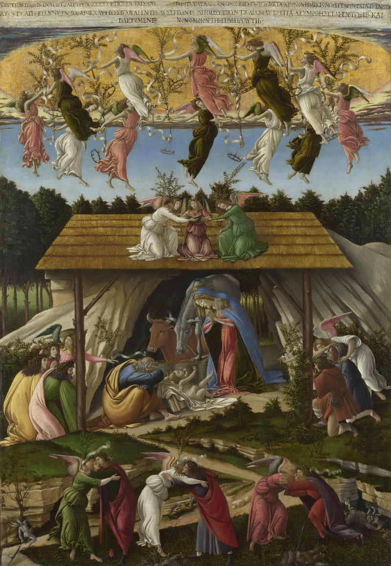 A Natividade Mística - Sandro Botticelli