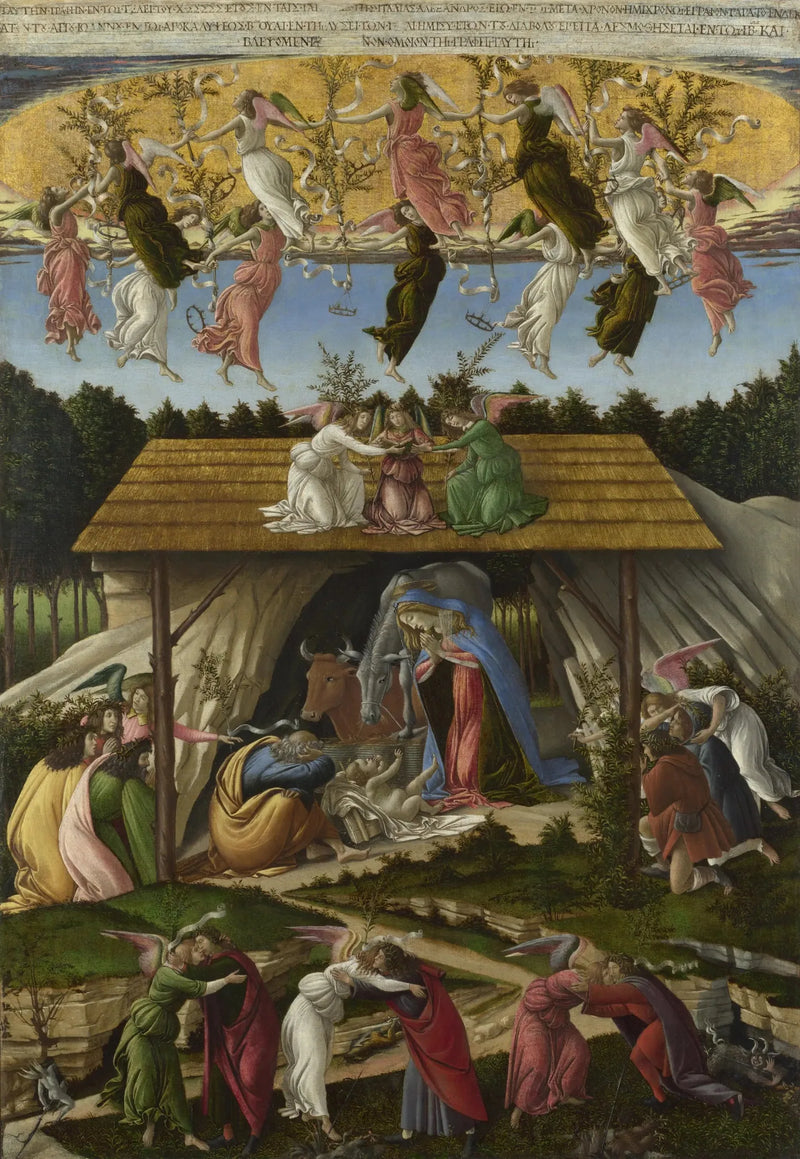 A Natividade Mística - Sandro Botticelli