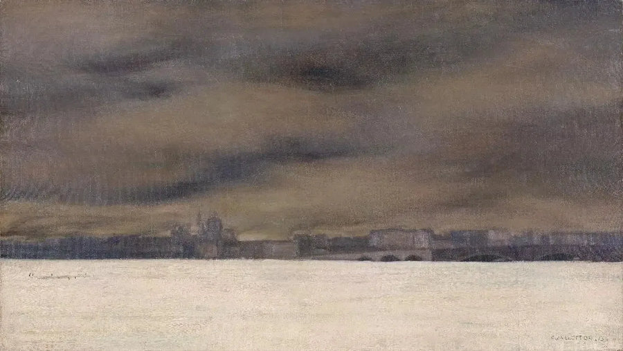 A Néva gelada - Félix Vallotton