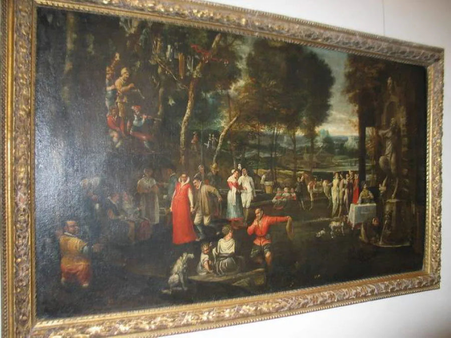 A Noite da Aldeia - Annibale Carracci