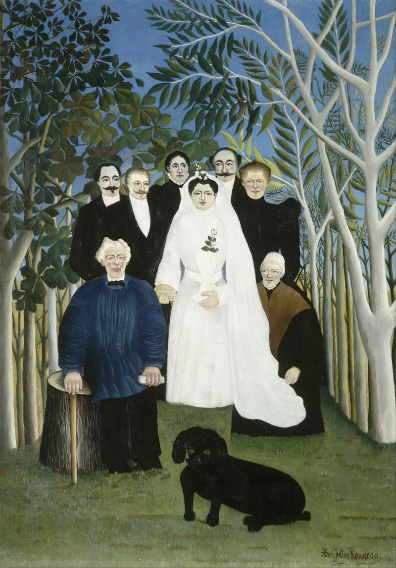 A Noiva - Henri Rousseau