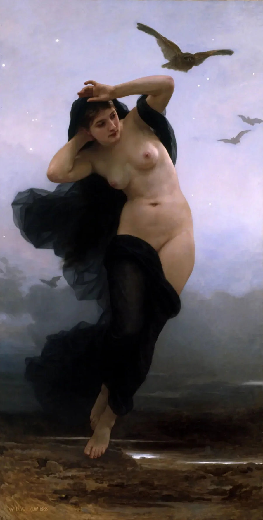 A Noite - Bouguereau