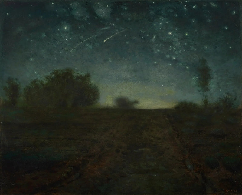 A Noite Estrelada - Jean-François Millet