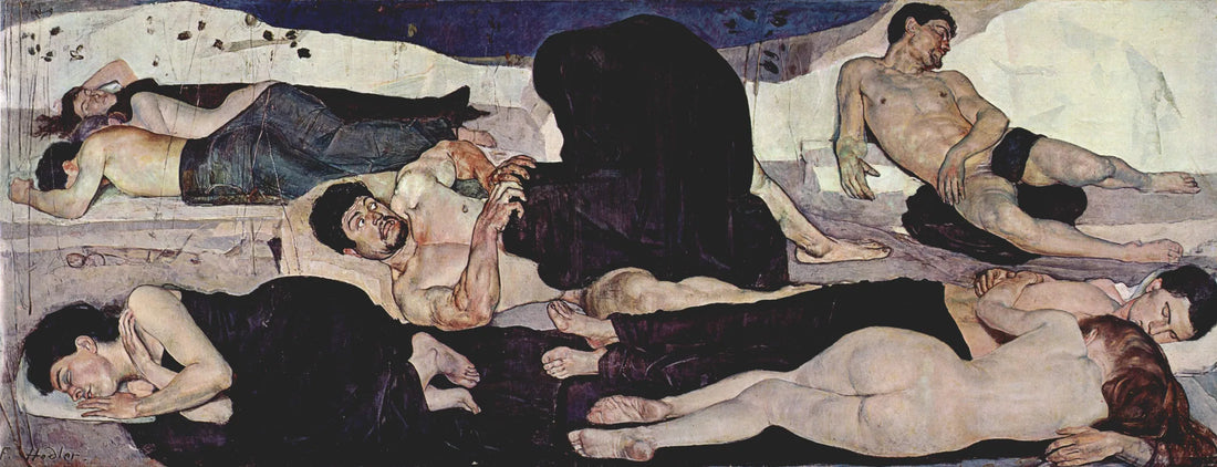 A Noite - Ferdinand Hodler