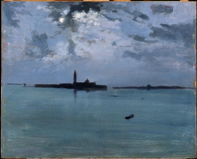La nuit sur la lagune - Jules Bastien-Lepage