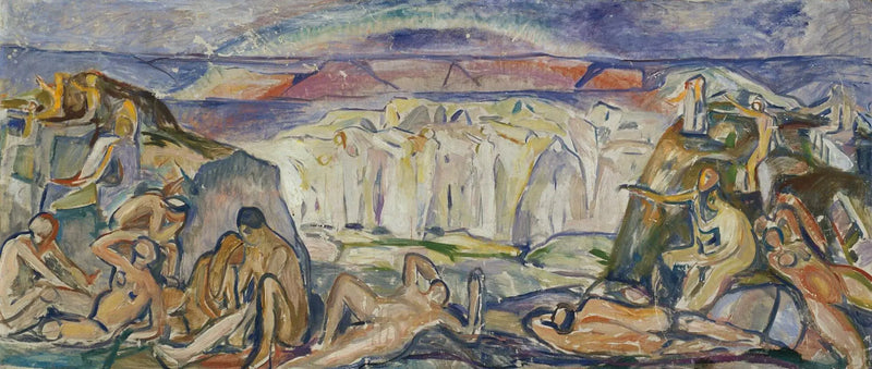 A Paz e o Arco-íris - Edvard Munch