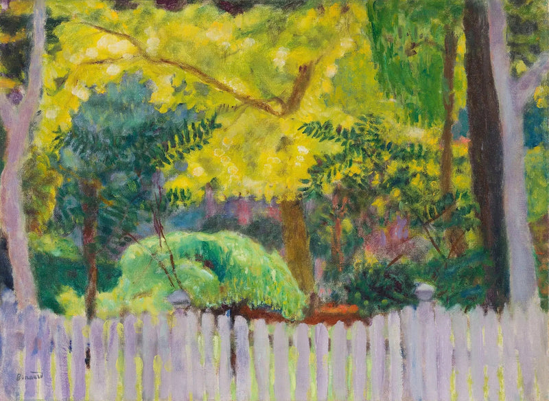 A cerca roxa - Pierre Bonnard