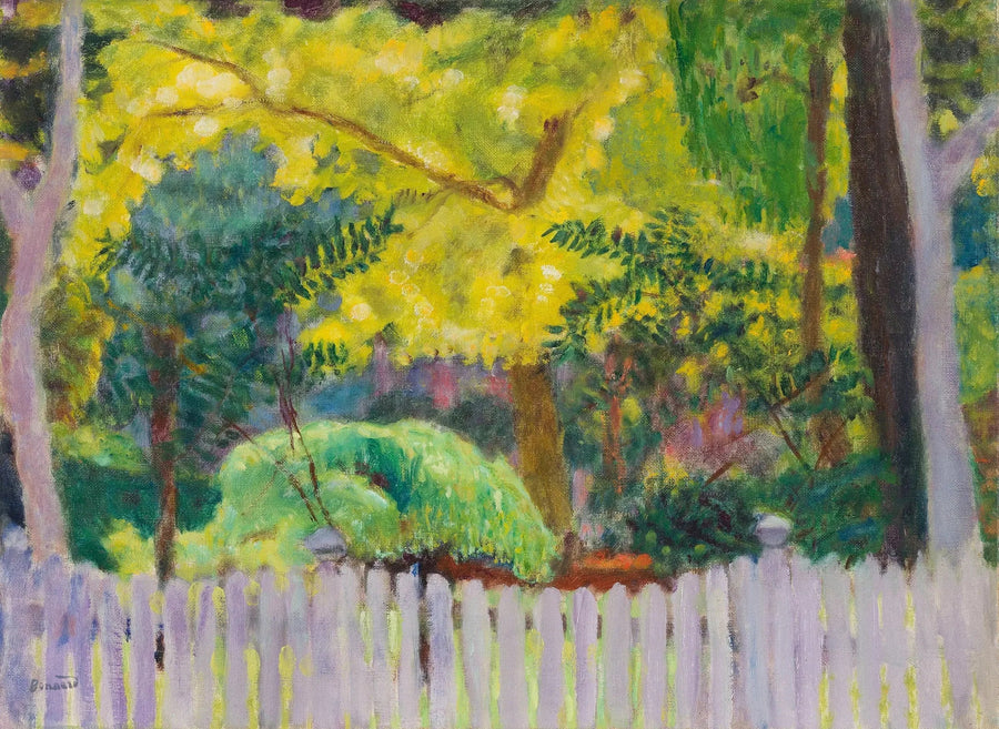 A cerca roxa - Pierre Bonnard