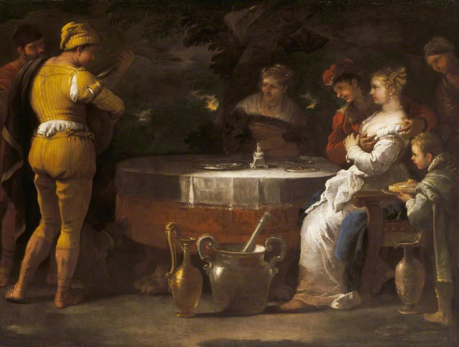 A parábola do filho pródigo: uma vida tumultuada - Luca Giordano