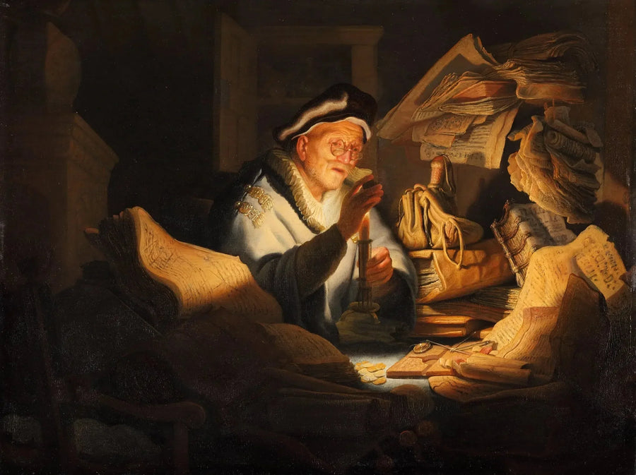 A parábola do rico insensato - Rembrandt