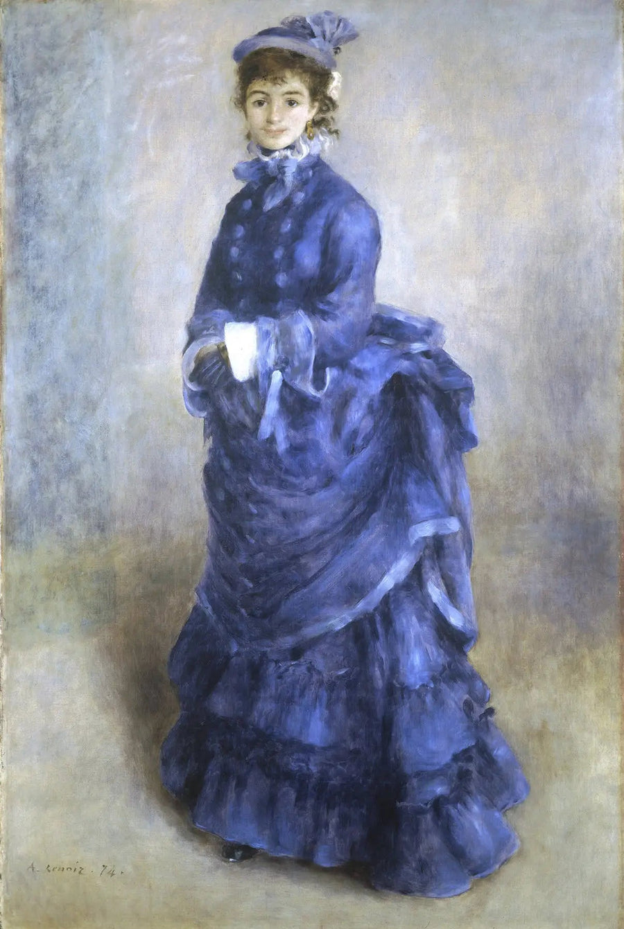 A Parisiense - Pierre-Auguste Renoir
