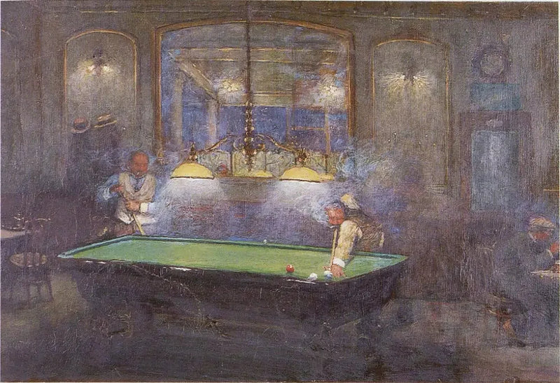 A Parte de Bilhar - Jean Béraud