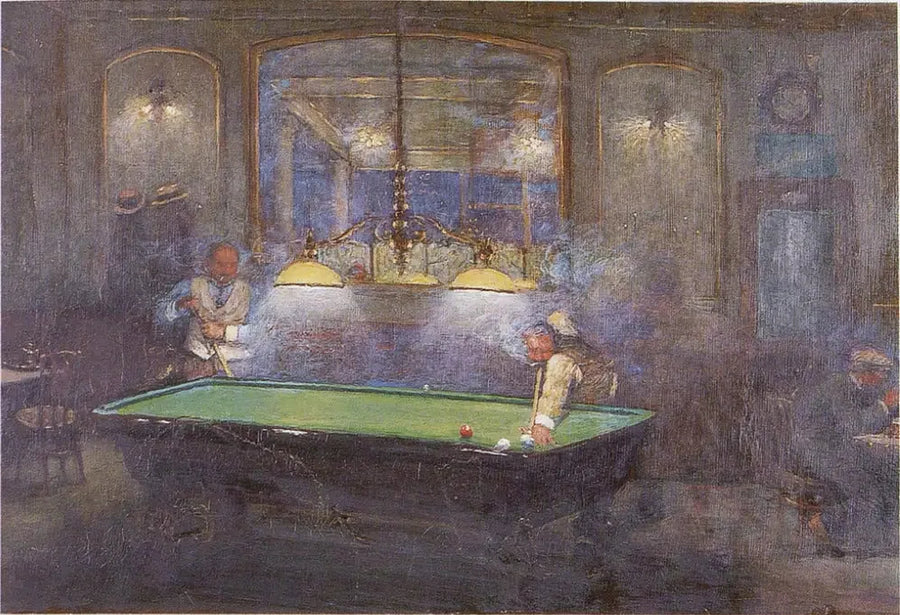 A Parte de Bilhar - Jean Béraud