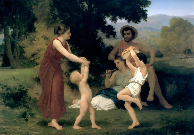 A pastoral dos lazeres - Bouguereau