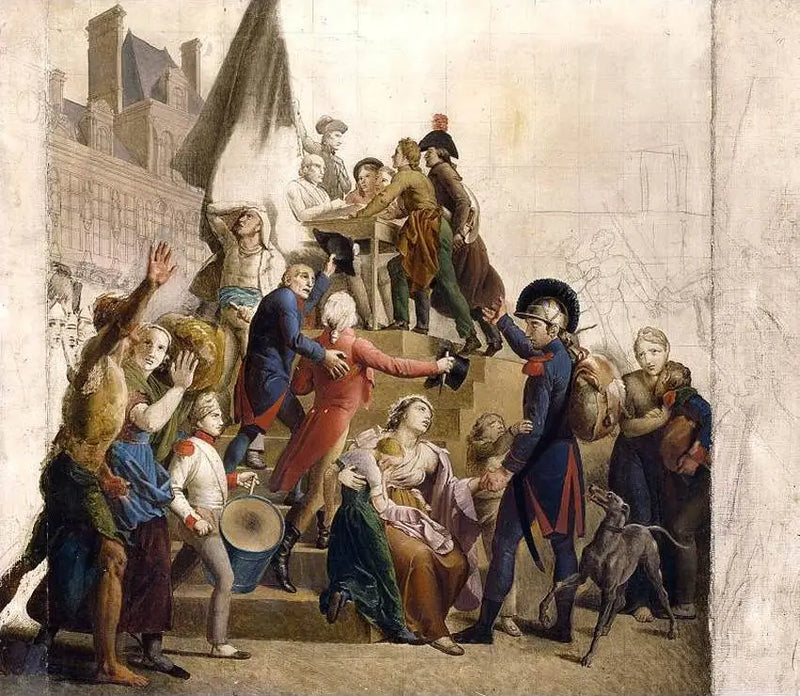 A Pátria em Perigo - François Gérard