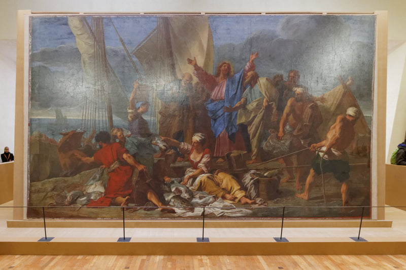 A Pescaria Milagrosa - Jean-Baptiste Jouvenet