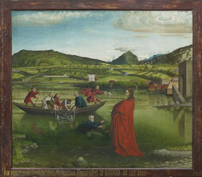 A Pescaria Milagrosa - Konrad Witz