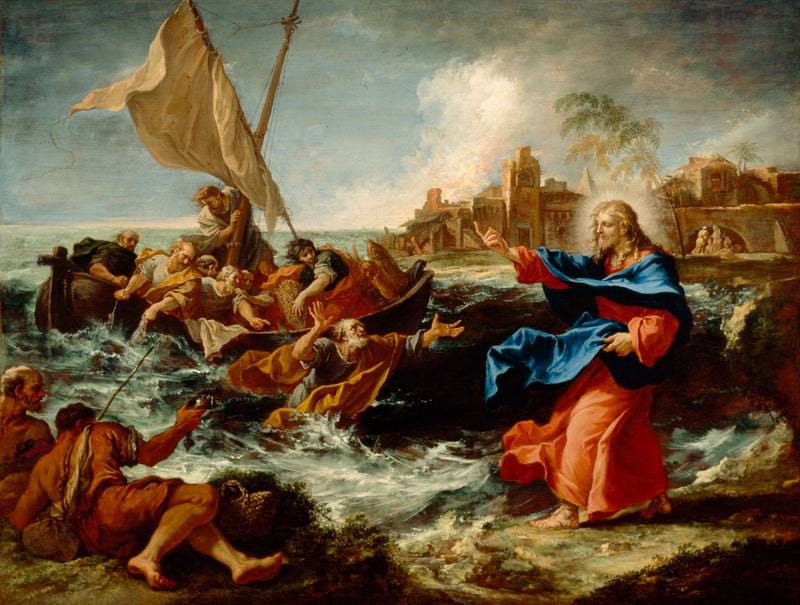 A Pesca Milagrosa - Sebastiano Ricci