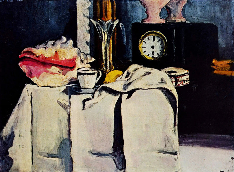 O Relógio Preto - Paul Cézanne