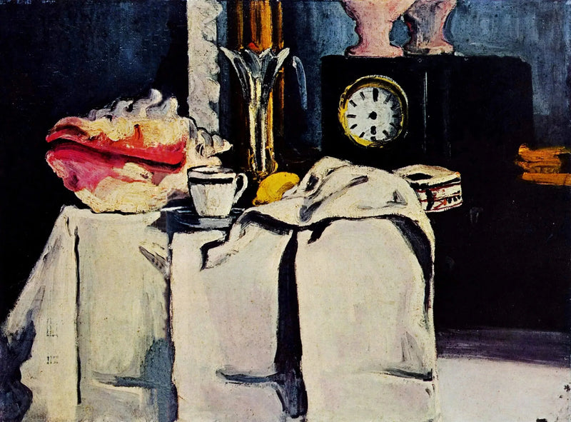 O Relógio Preto - Paul Cézanne