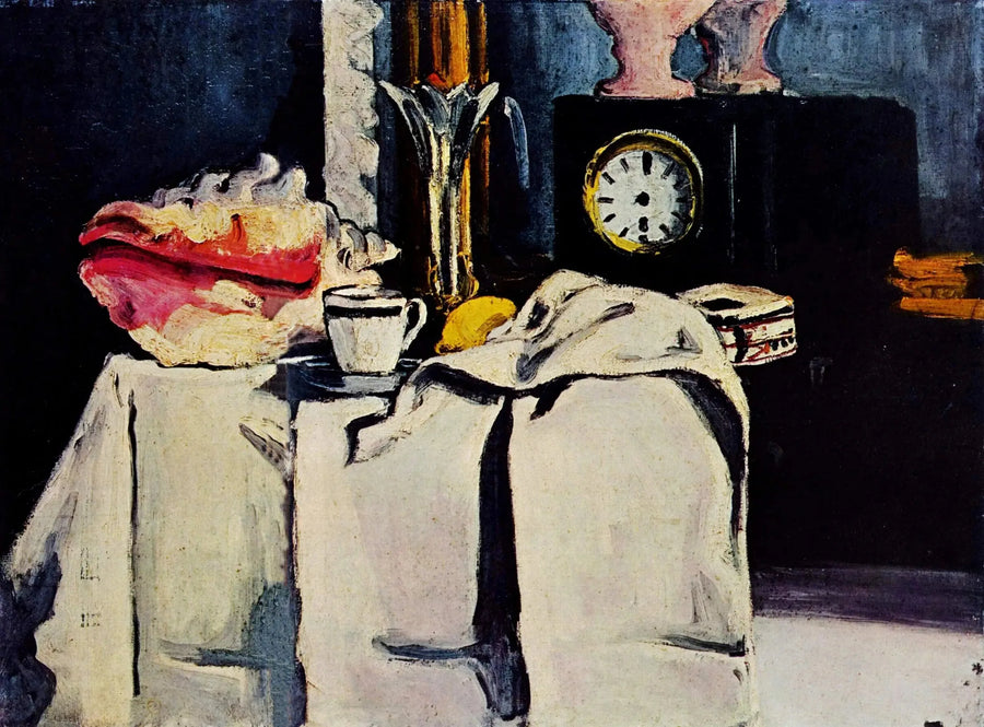 O Relógio Preto - Paul Cézanne