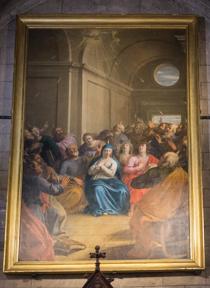 Pentecostes ou A descida do Espírito Santo - Philippe de Champaigne
