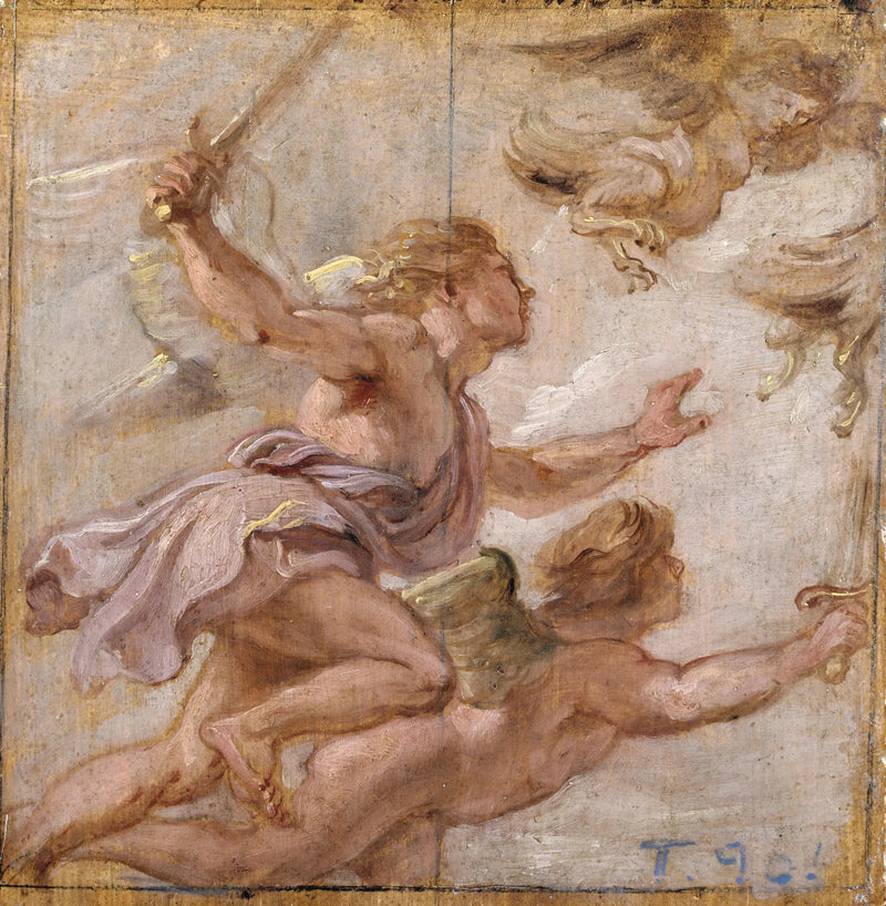 A Perseguição das Harpias - Peter Paul Rubens