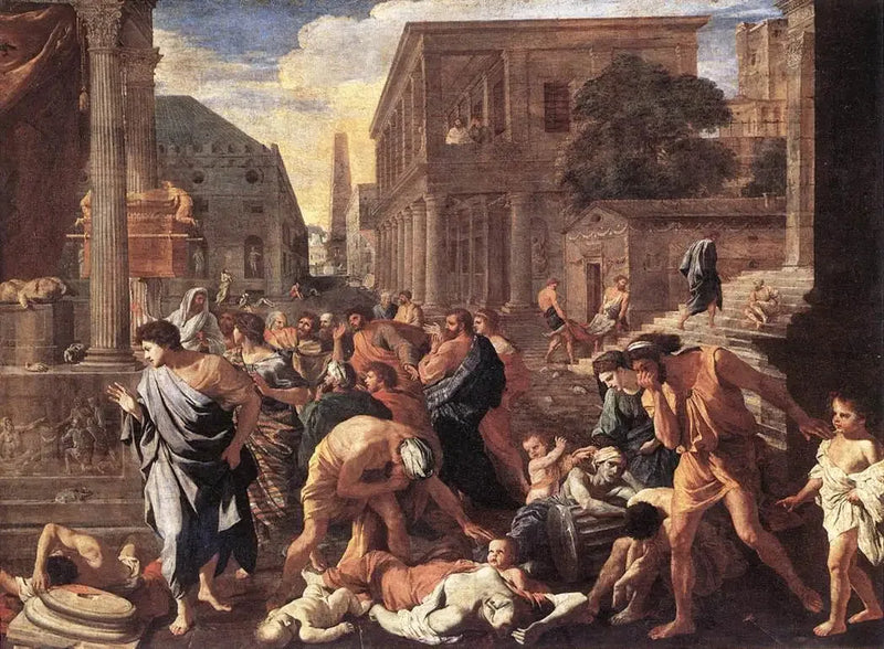 A Peste de Asdod - Nicolas Poussin