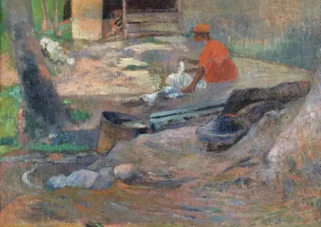 A Pequena Lavadeira - Paul Gauguin