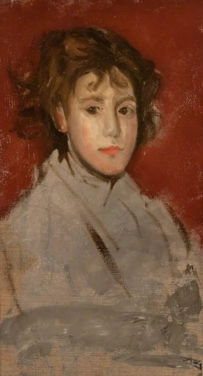 A pequena Lizzie Willis - James Abbott McNeill Whistler