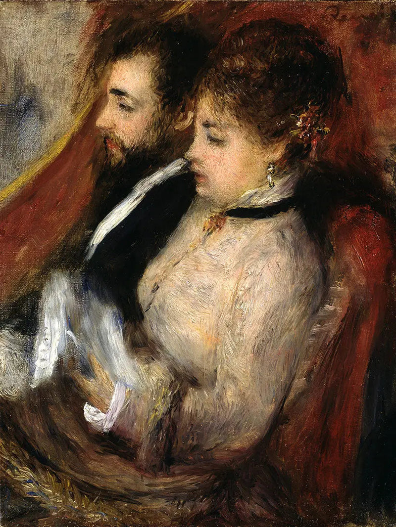 A pequena loge - Pierre-Auguste Renoir
