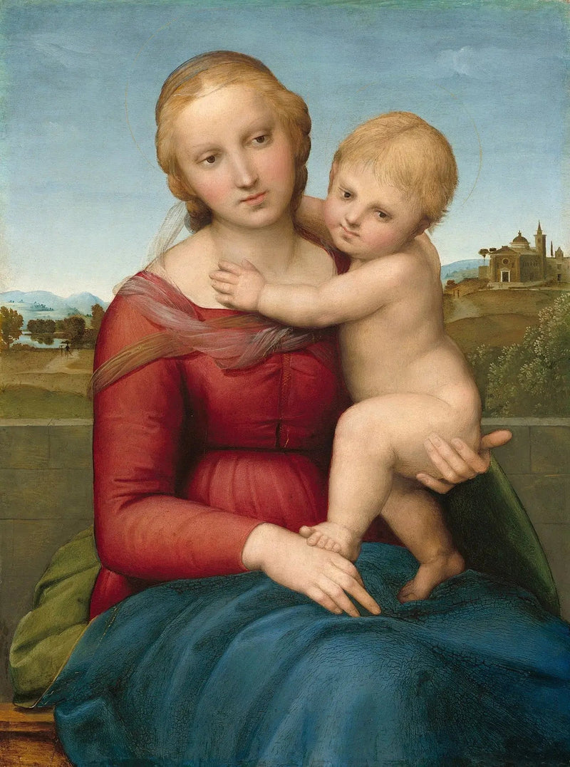 A Pequena Madona Cowper - Rafael Sanzio