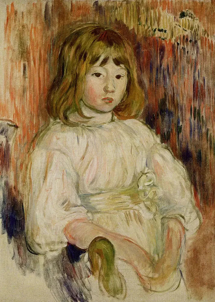 A pequena Marcelle - Berthe Morisot