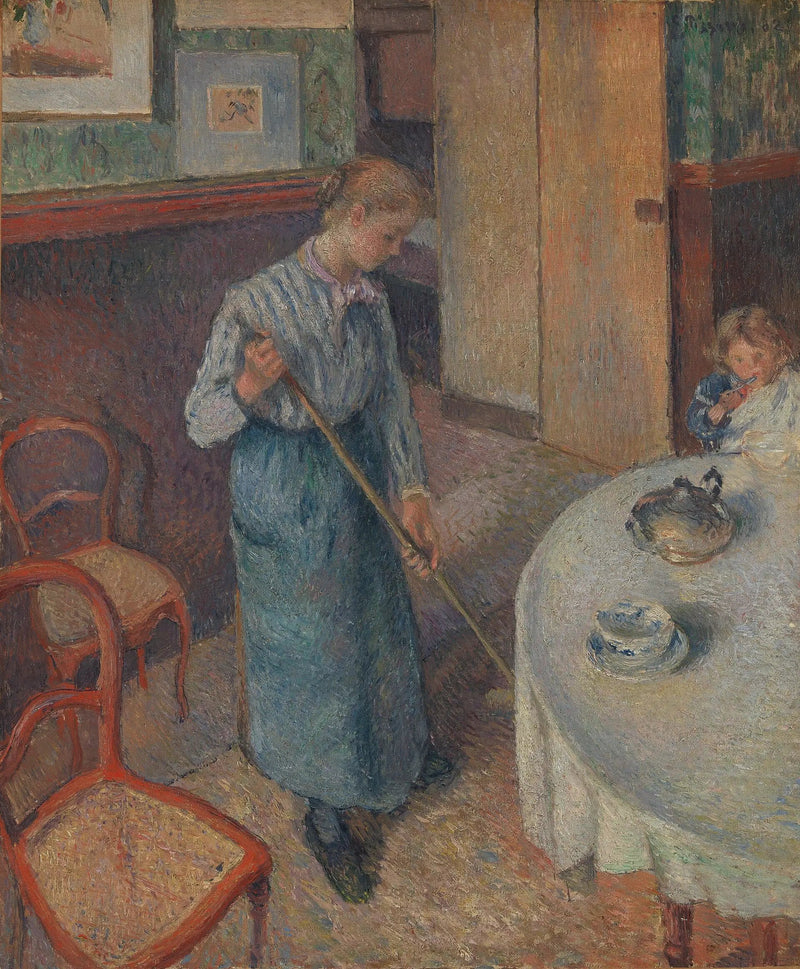 A Pequena Camponesa - Camille Pissarro