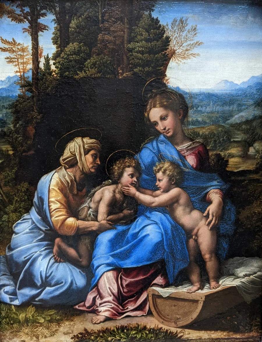 A Pequena Sagrada Família - Raphaël Sanzio