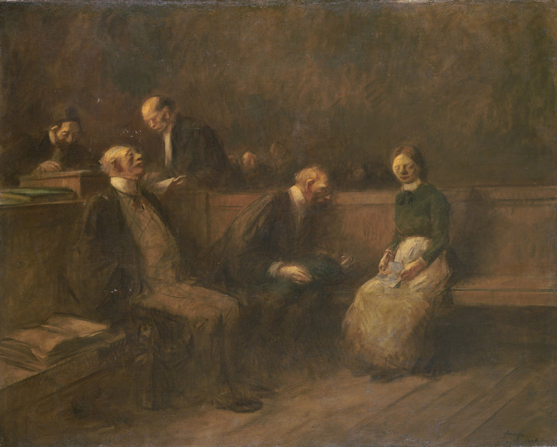 A petição - Jean-Louis Forain