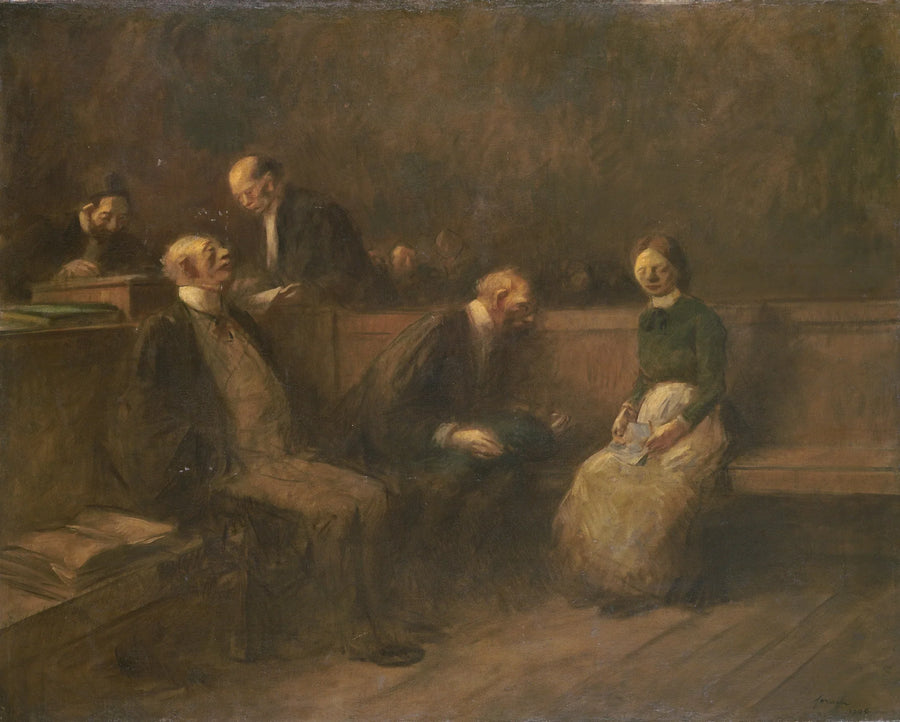 A petição - Jean-Louis Forain
