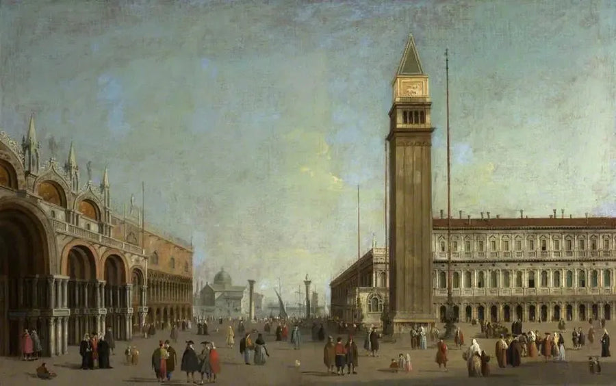 La Piazzetta, Veneza - Canaletto