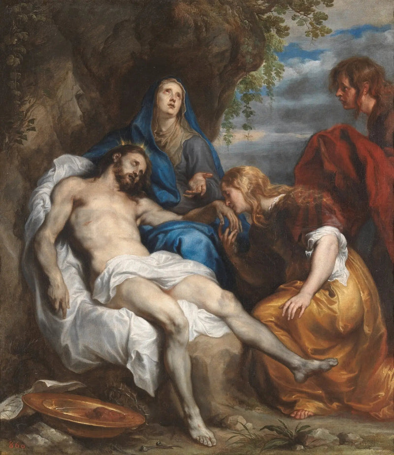 A Pietà - Antoine van Dyck