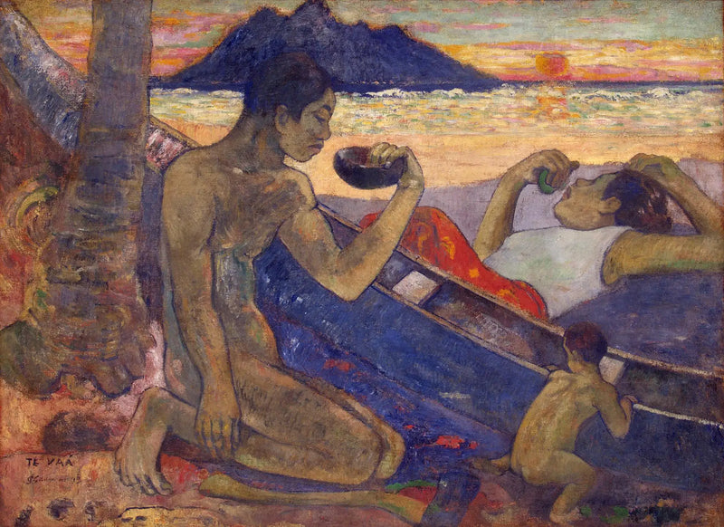 A canoa - Paul Gauguin