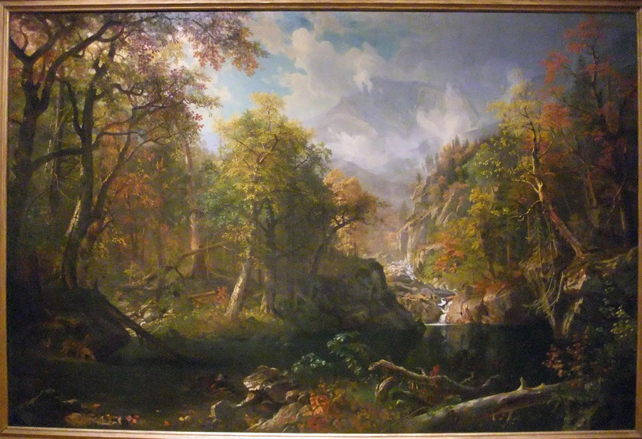 A piscina de esmeralda - Albert Bierstadt
