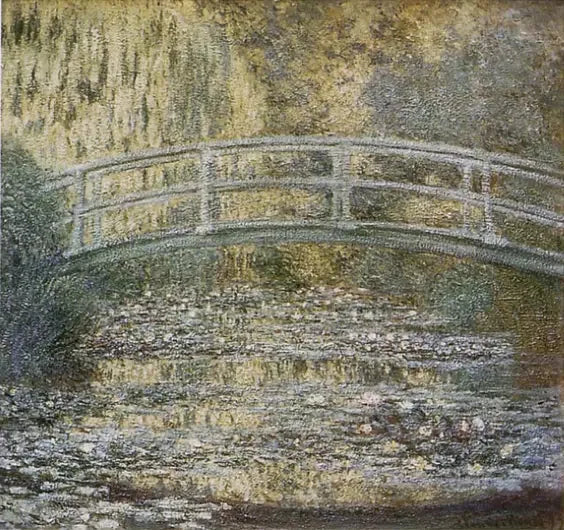 A piscina de água - Claude Monet