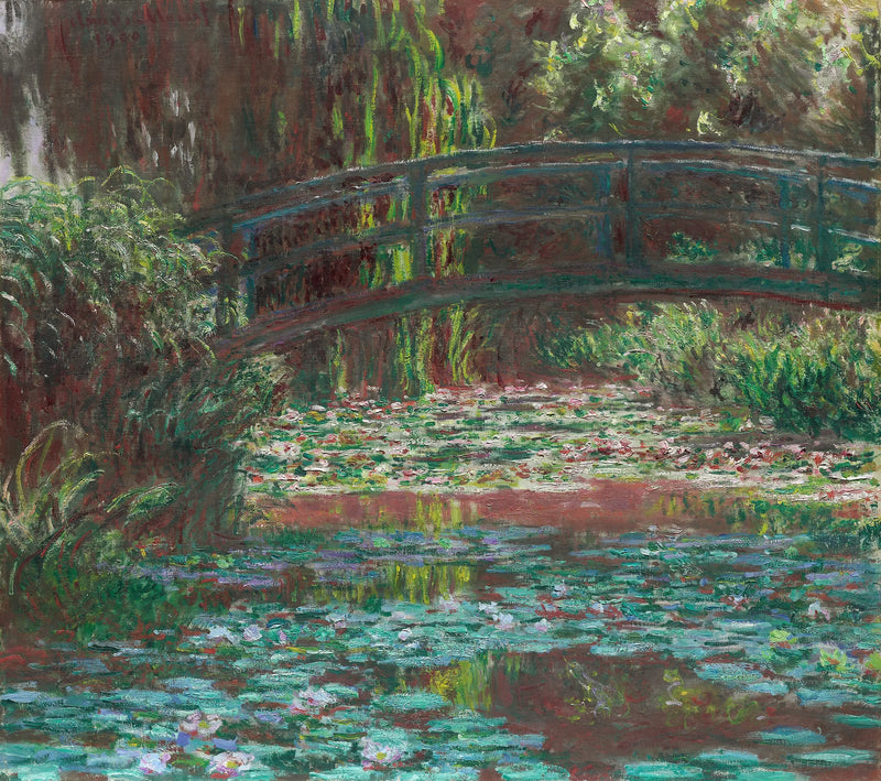 A piscina de água - Claude Monet