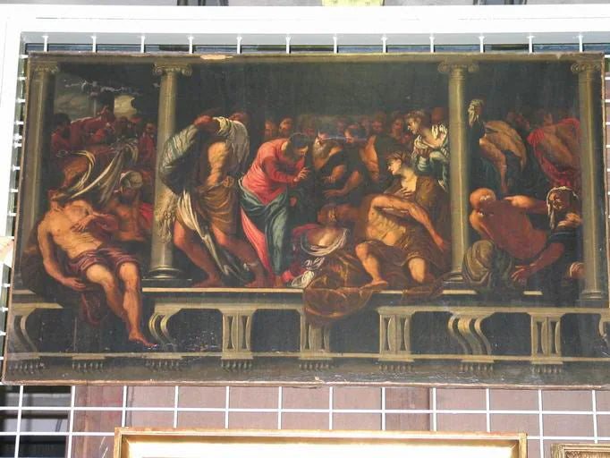 A Piscina Probática - Jacopo Tintoretto
