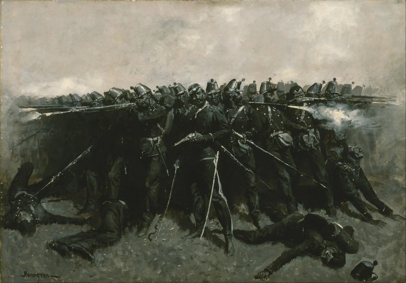 O lugar da infantaria - Frederic Remington
