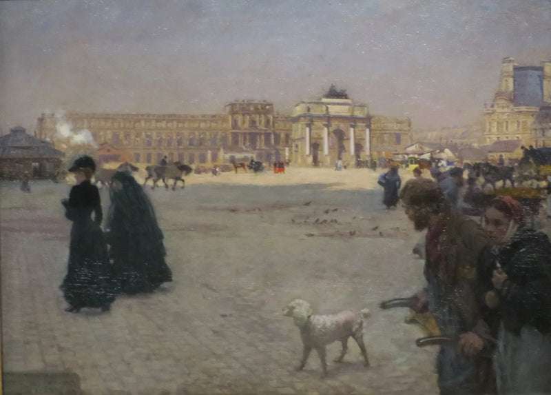 A Praça do Carrossel - Giuseppe De Nittis