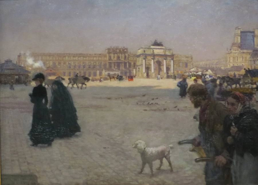 A Praça do Carrossel - Giuseppe De Nittis